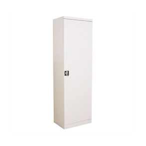 St�lskab FS206 inkl. 4 hylder 1980x600x440, hvid/hvid