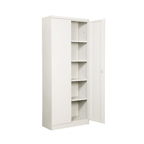 St�lskab FS208 inkl. 4 hylder 1980x800x440 mm hvid/hvid