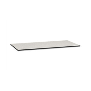 Bordplade LD gr� Vinyl 1600x600x24 mm