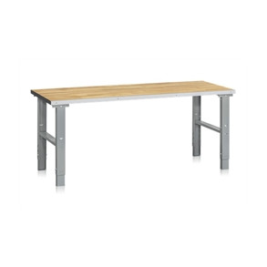 Arbejdsbord HD 500 egeparket 2000x800 mm