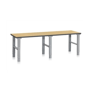 Arbejdsbord HD 500 Olieh�rdet masonit 2500x800 mm