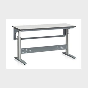 Arbejdsbord W 250 1600x600, EL-h�ve/s�nke, Laminat