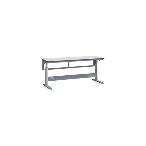 Arbejdsbord W 250 2000x600, EL-h�ve/s�nke, Laminat