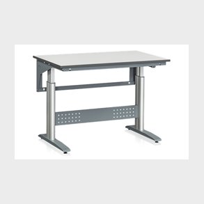 Arbejdsbord W 250 1200x800, EL-h�ve/s�nke, Laminat