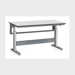 Arbejdsbord W 250 1600x800, EL-h�ve/s�nke, Laminat