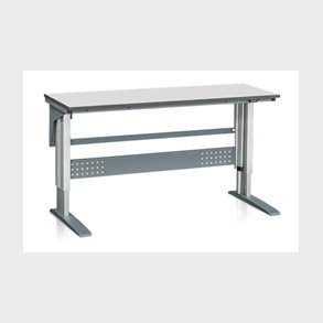 Arbejdsbord W 375 1600x600, EL-h�ve/s�nke, Laminat