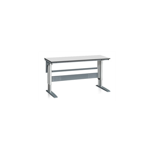 Arbejdsbord W 375 1600x600, EL-h�ve/s�nke, Laminat