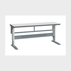 Arbejdsbord W 375 2000x600, EL-h�ve/s�nke, Laminat