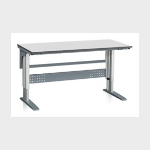 Arbejdsbord W 375 1600x800, EL-h�ve/s�nke, Laminat