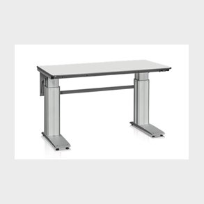 Arbejdsbord W 500 1600x800, EL-h�ve/s�nke, Laminat