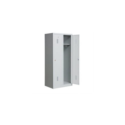 Garderobeskab KS420 2/1, gr�/gr�