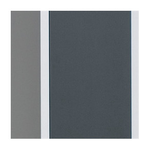 Garderobeskab KS430 3/1, gr�/m�rkegr�