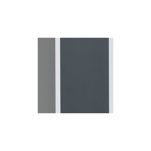 Garderobeskab KS430 3/1, gr�/m�rkegr�