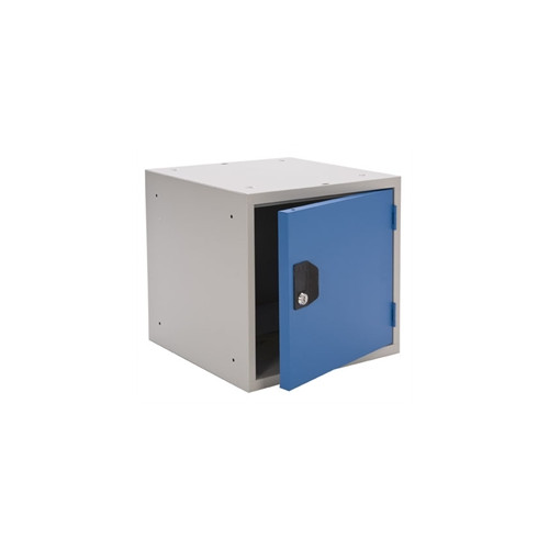Sm�rumsskab 450x450x450mm gr�/bl�