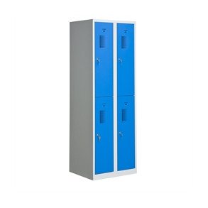 Garderobebox SMS202 2x2 gr�/bl�