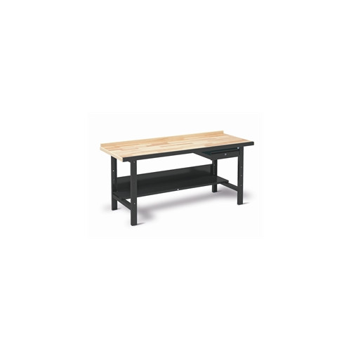 V�rkstedsbord VBB 1.25 inkl. hylde og skuffe