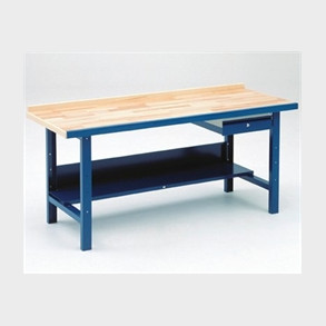 V�rkstedsbord VBB-1.25 inkl. hylde/skuffe