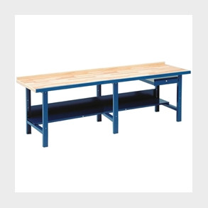 V�rkstedsbord VBB-1.30 inkl. hylde/skuffe