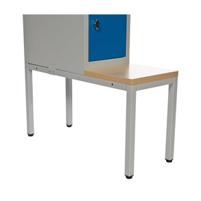 B�nkstel til SMS enkelt, H405xB300xD750mm