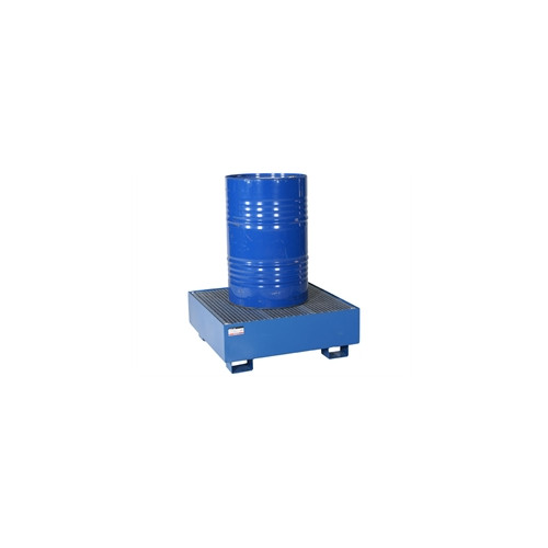 Spildbakke 1 tromle - st�ende, bl�