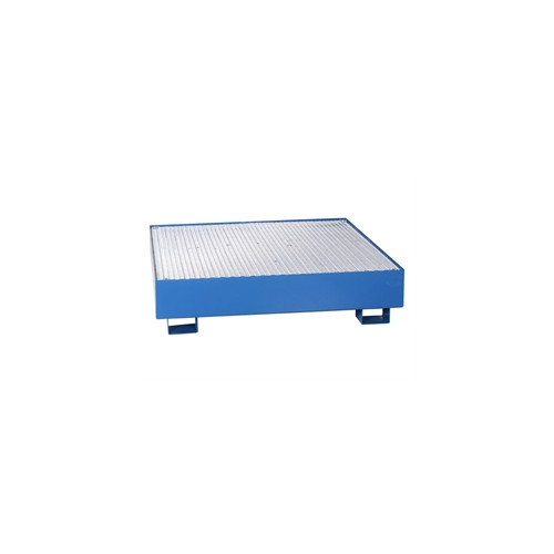 Spildbakke 4 tromler - st�ende, bl�