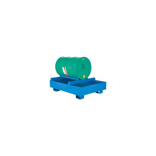 Spildbakke 1 tromle - liggende, bl�