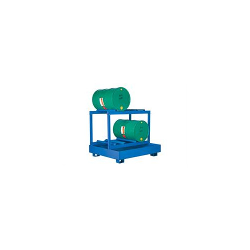 Spildbakke 2Hx2B tromler - liggende, bl�
