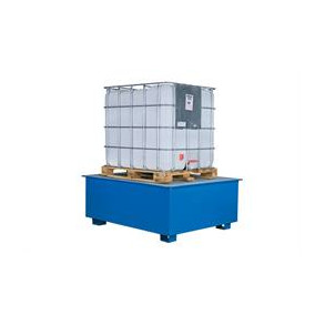 Opsamlingskar for 1000 L. palletank, bl�
