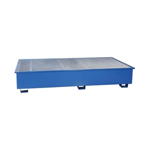 Opsamlingskar for 2x1000 L. palletank, bl�