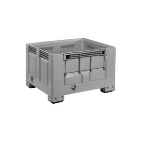 Big-Box 1200x1000x760 mm, gr�, side�bn, ben