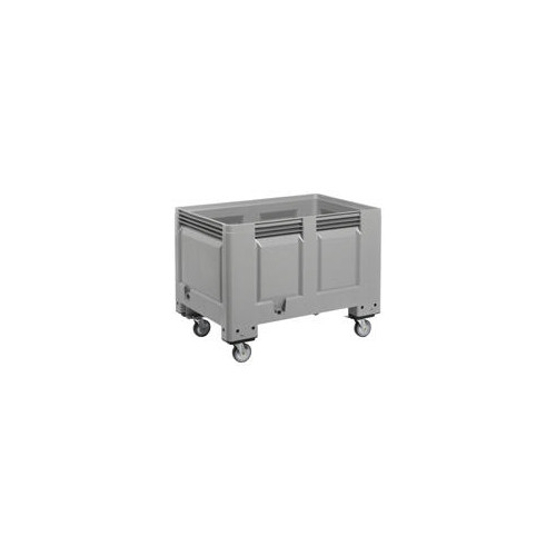 Big-Box 1200x800x760 mm, gr�, t�t, hjul