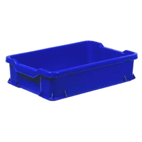 Plastkasse Uni 600x400x145 mm. Bl�