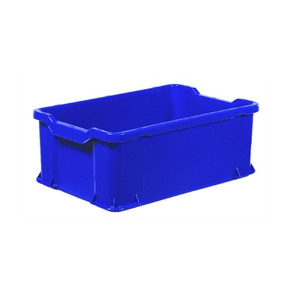 Plastkasse Uni 600x400x225 mm. Bl�