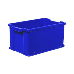 Plastkasse Uni 600x400x300 mm. Bl�