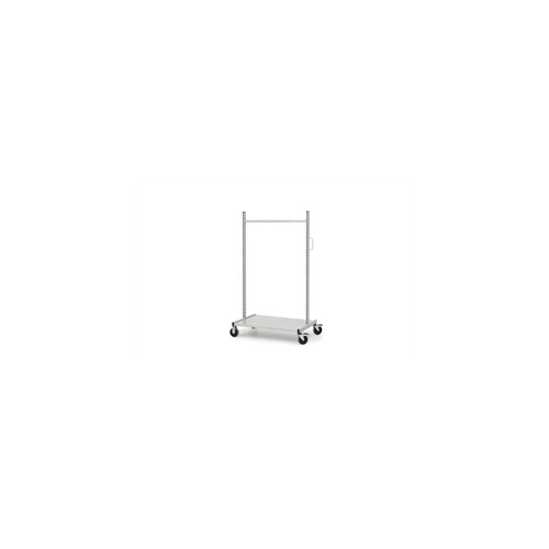 Vognstel 1625x900x600 mm, m/4 drejelige hjul, gr�