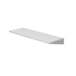 Hylde 875x300 mm, m/konsoller, gr�