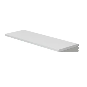 Hylde 875x300 mm, m/konsoller, gr�