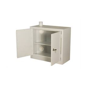 Kemikaliekab inkl. 1 hylde H900xB1000xD450 mm gr�