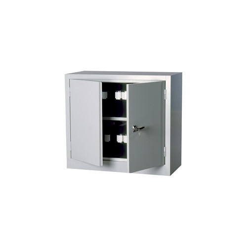 St�lskab brandisoleret H900xB1000xD450 mm gr�/gr�