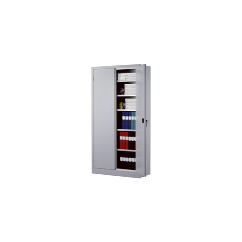 St�lskab brandisoleret H1990xB1000xD450 mm gr�/gr�