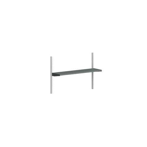 Pakkebordshylde 1400x360 mm grafitgr�