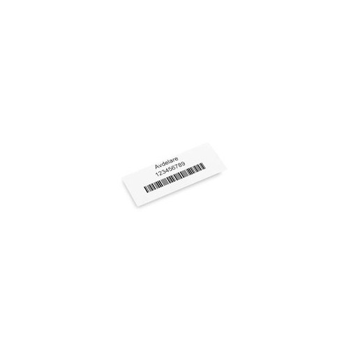 Etiket 75x22 mm til Midi-skuffe 28 stk (1 A4-ark)