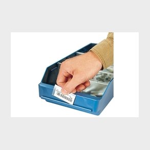 Etiket m/holder 75x30 mm (100 stk)