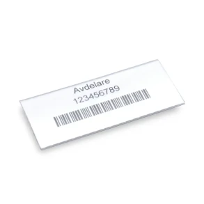 Etiket 75x30 mm til lagerskuffe 1000 stk (50 A4-ark)