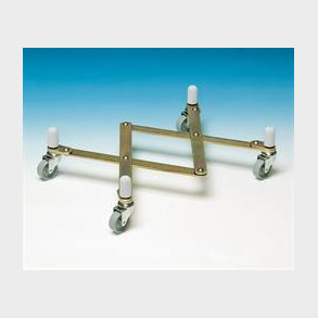 Flexitralle C  60 kg, 50mm 4S nylonhjul