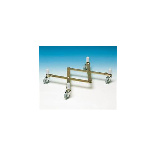 Flexitralle C  60 kg, 50mm 4S nylonhjul
