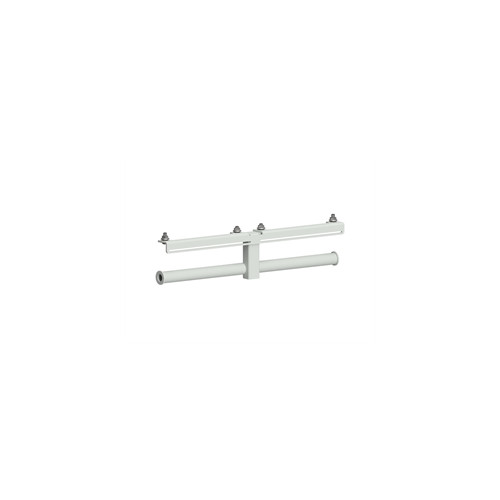 Etiketholder dobbel 365x20 mm gr� RAL 7035