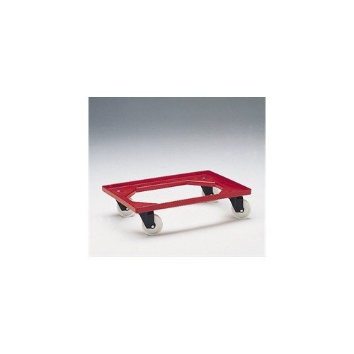 Plasttralle Roller 600x400 mm, PP-hjul 100 mm