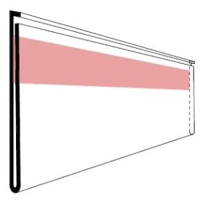 Etiketholder EX tape, 940x26 mm, 50 stk