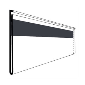 Etiketholder EXB magnet, 100x26 mm, 50 stk